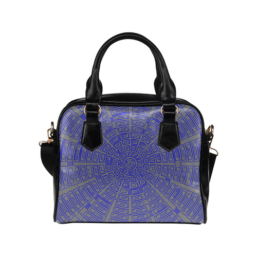 Time Travel - Space Void Pattern Shoulder Handbag (Model 1634)