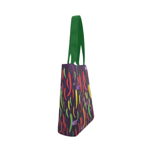 Hot Peperoni, chilli Canvas Tote Bag (Model 1657)