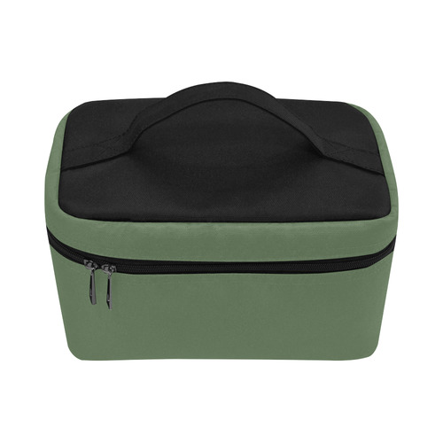 Vineyard Green Cosmetic Bag/Large (Model 1658)