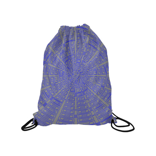 Time Travel - Space Void Pattern Medium Drawstring Bag Model 1604 (Twin Sides) 13.8"(W) * 18.1"(H)