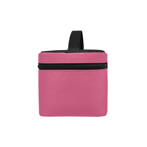 Pink Flambé Cosmetic Bag/Large (Model 1658)