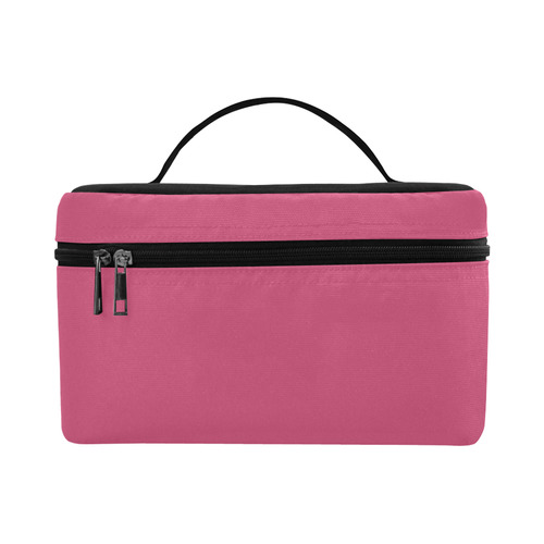 Pink Flambé Cosmetic Bag/Large (Model 1658)