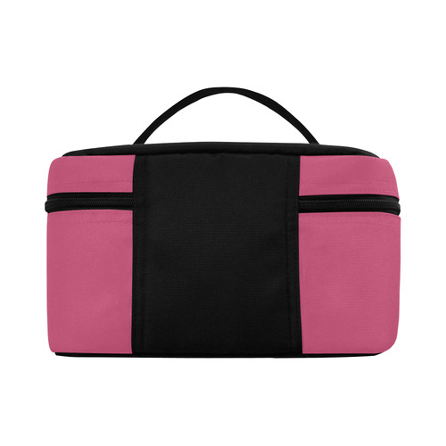 Pink Flambé Cosmetic Bag/Large (Model 1658)
