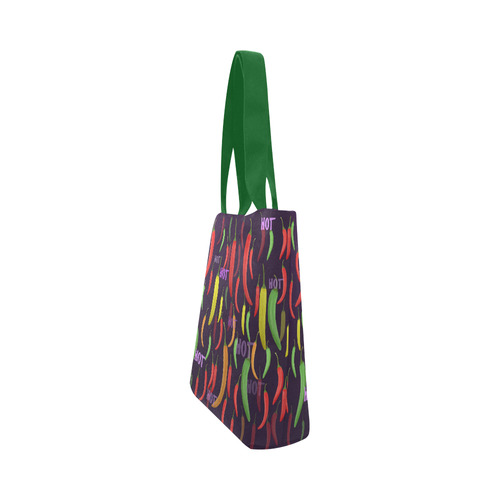 Hot Peperoni, chilli Canvas Tote Bag (Model 1657)