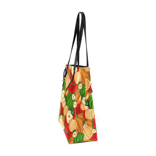 Colorful Fruit Pattern with Watermelon Euramerican Tote Bag/Small (Model 1655)