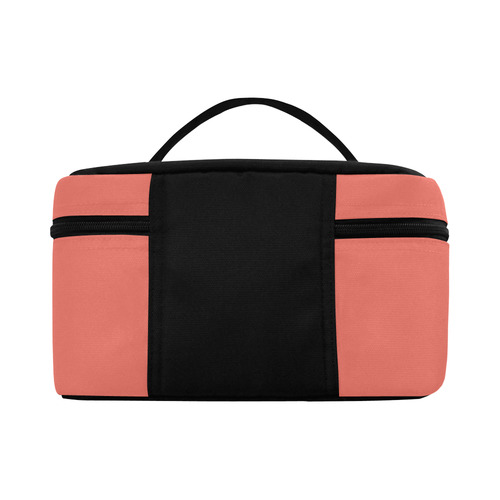 Peach Echo Cosmetic Bag/Large (Model 1658)