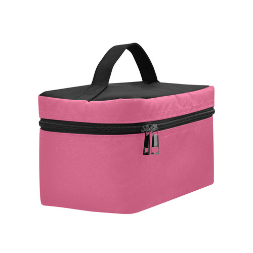 Pink Flambé Cosmetic Bag/Large (Model 1658)