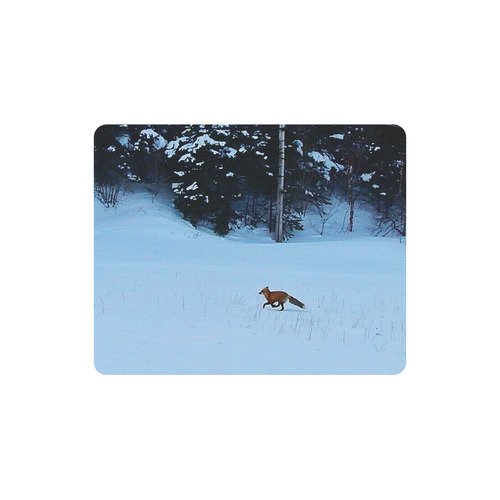 Fox on the Run Rectangle Mousepad