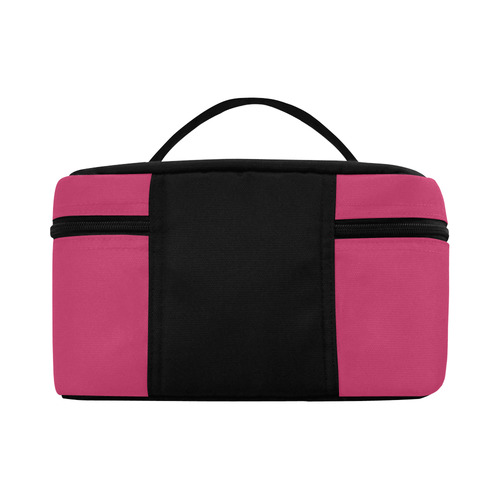 Raspberry Sorbet Cosmetic Bag/Large (Model 1658)