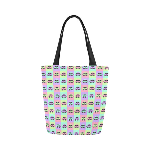 Pop Cars Canvas Tote Bag (Model 1657)