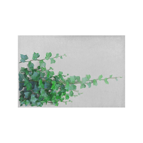 Vines, climbing plant watercolor Placemat 12’’ x 18’’ (Set of 4)