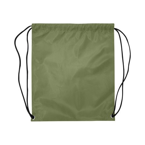 Cedar Green Large Drawstring Bag Model 1604 (Twin Sides)  16.5"(W) * 19.3"(H)
