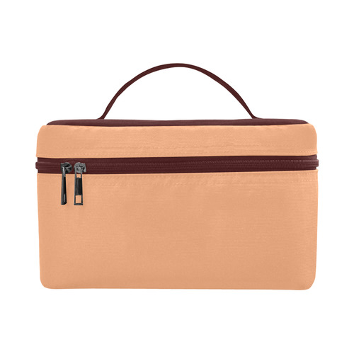 Peach Cobbler Cosmetic Bag/Large (Model 1658)