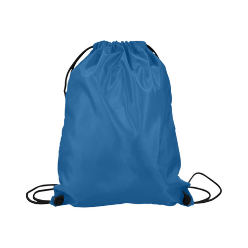 Lapis Blue Large Drawstring Bag Model 1604 (Twin Sides)  16.5"(W) * 19.3"(H)