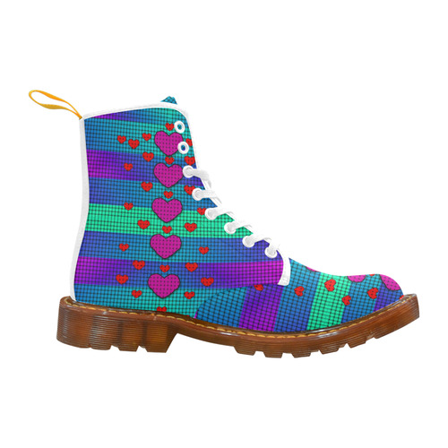 hearts and rainbows Martin Boots For Women Model 1203H