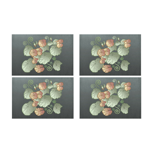 Art Nouveau Garden Placemat 12’’ x 18’’ (Set of 4)