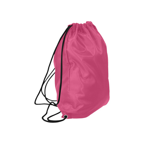 Raspberry Sorbet Large Drawstring Bag Model 1604 (Twin Sides)  16.5"(W) * 19.3"(H)