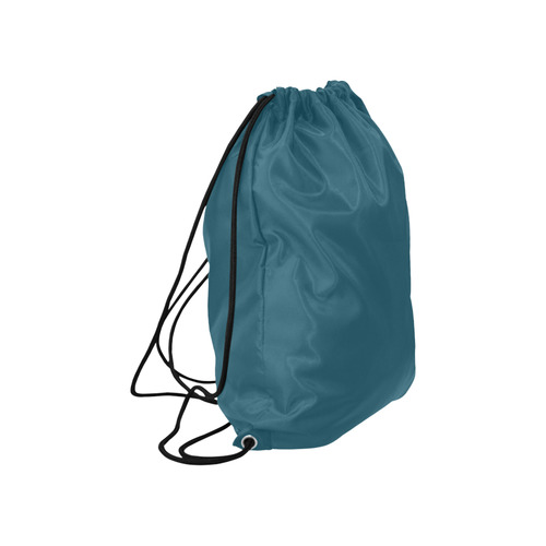 Blue Coral Large Drawstring Bag Model 1604 (Twin Sides)  16.5"(W) * 19.3"(H)