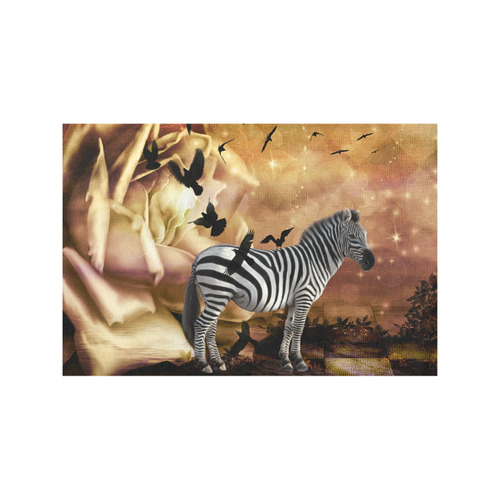 Wonderful zebra Placemat 12’’ x 18’’ (Set of 4)