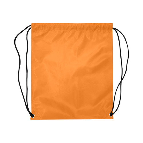 Orange Popsicle Large Drawstring Bag Model 1604 (Twin Sides)  16.5"(W) * 19.3"(H)