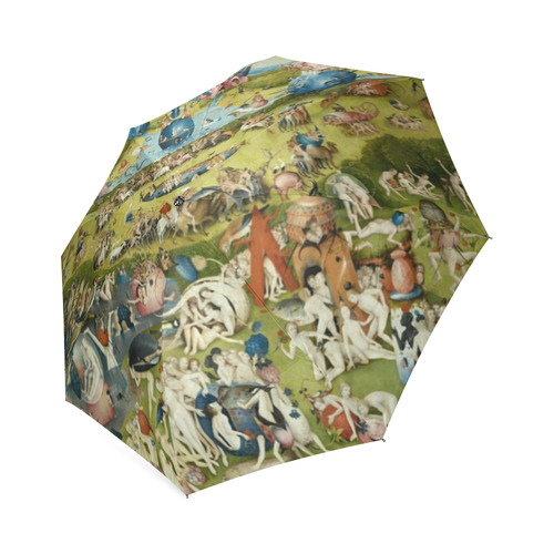 Hieronymus Bosch The Garden Of Earthly Delights Foldable Umbrella (Model U01)