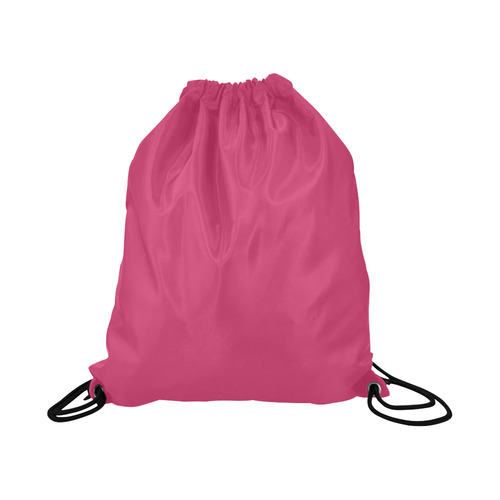 Raspberry Sorbet Large Drawstring Bag Model 1604 (Twin Sides)  16.5"(W) * 19.3"(H)