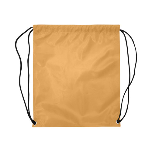 Butterscotch Large Drawstring Bag Model 1604 (Twin Sides)  16.5"(W) * 19.3"(H)