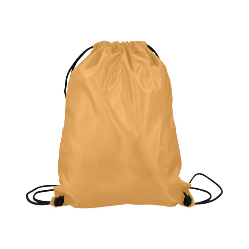 Butterscotch Large Drawstring Bag Model 1604 (Twin Sides)  16.5"(W) * 19.3"(H)