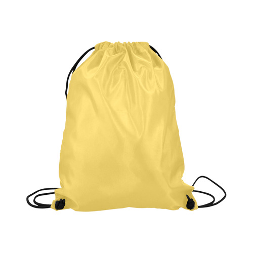 Primrose Yellow Large Drawstring Bag Model 1604 (Twin Sides)  16.5"(W) * 19.3"(H)