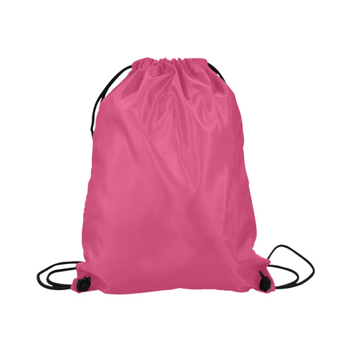 Raspberry Sorbet Large Drawstring Bag Model 1604 (Twin Sides)  16.5"(W) * 19.3"(H)