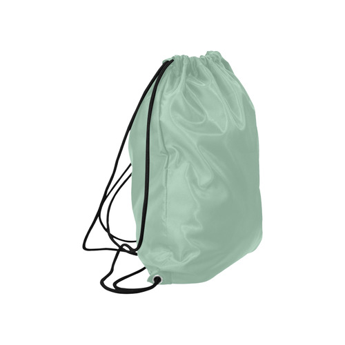 Grayed Jade Large Drawstring Bag Model 1604 (Twin Sides)  16.5"(W) * 19.3"(H)