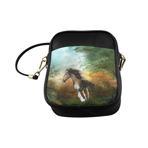 Wonderful running horse Sling Bag (Model 1627)