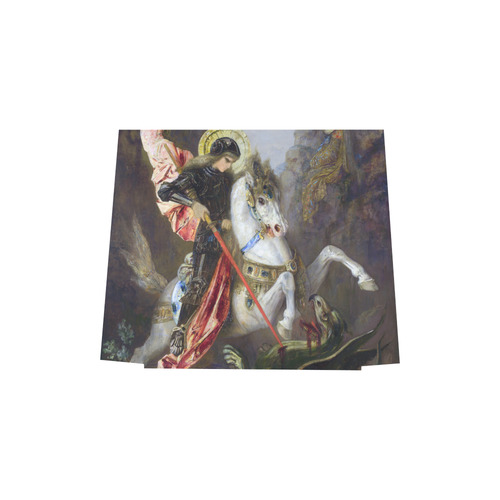 Gustave Moreau St George Dragon Euramerican Tote Bag/Small (Model 1655)