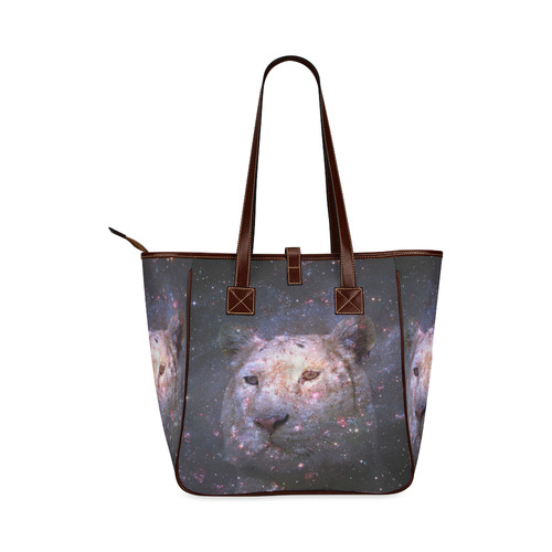 Tiger and Galaxy Classic Tote Bag (Model 1644)