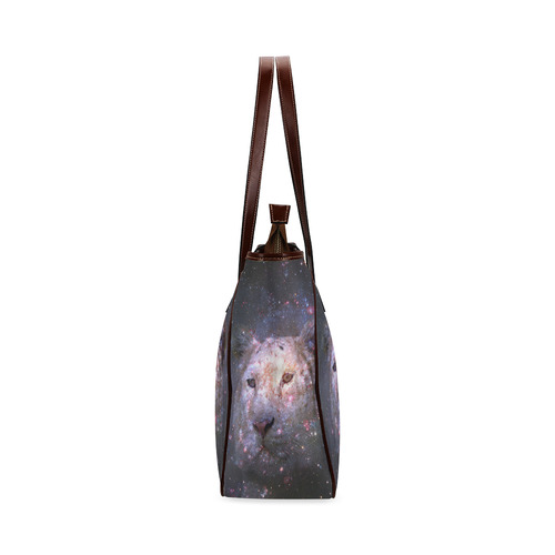 Tiger and Galaxy Classic Tote Bag (Model 1644)