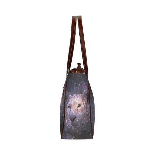 Tiger and Galaxy Classic Tote Bag (Model 1644)