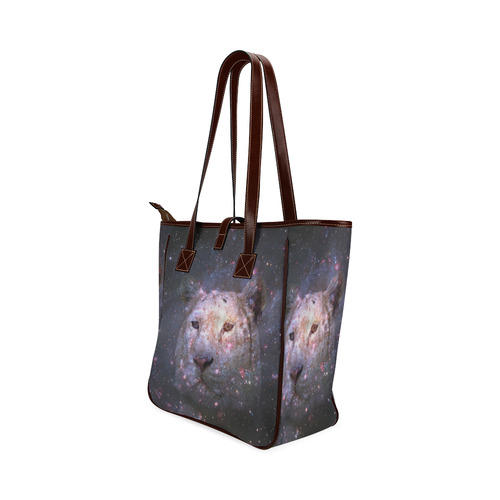 Tiger and Galaxy Classic Tote Bag (Model 1644)