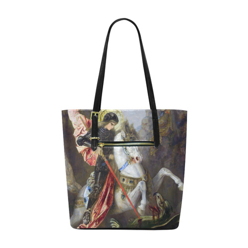 Gustave Moreau St George Dragon Euramerican Tote Bag/Small (Model 1655)