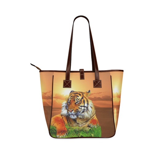 Sumatran Tiger Classic Tote Bag (Model 1644)