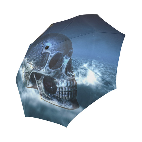 Skull and Moon Auto-Foldable Umbrella (Model U04)