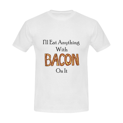 Bacon Men's Slim Fit T-shirt (Model T13)