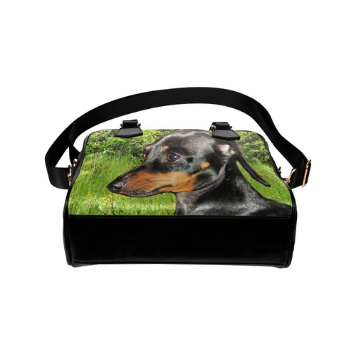 Dachshund Doxie Shoulder Handbag (Model 1634)