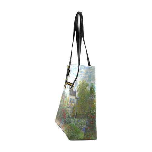 Claude Monet Artist's Garden Argenteuil Euramerican Tote Bag/Small (Model 1655)