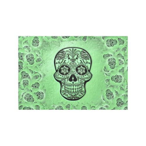 Skull20170236_by_JAMColors Placemat 12’’ x 18’’ (Set of 2)