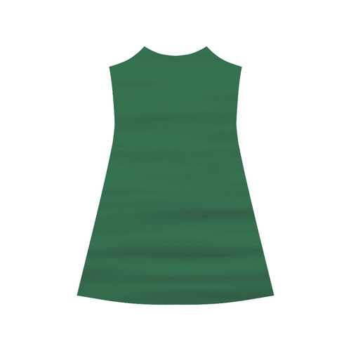 Green Water Alcestis Slip Dress (Model D05)