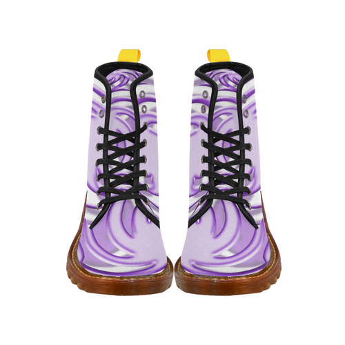 3-D Lilac Ball Martin Boots For Men Model 1203H