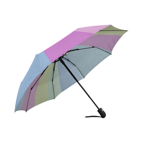 Pop Art Skull 02C by JamColors Auto-Foldable Umbrella (Model U04)