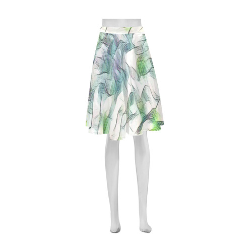 Springtime Colors Athena Women's Short Skirt (Model D15)