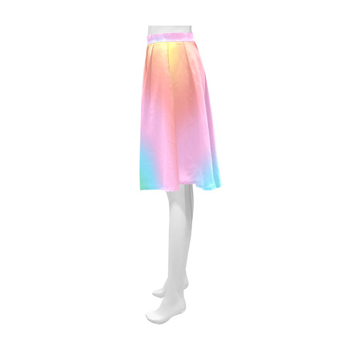 Colorful PopArt Athena Women's Short Skirt (Model D15)