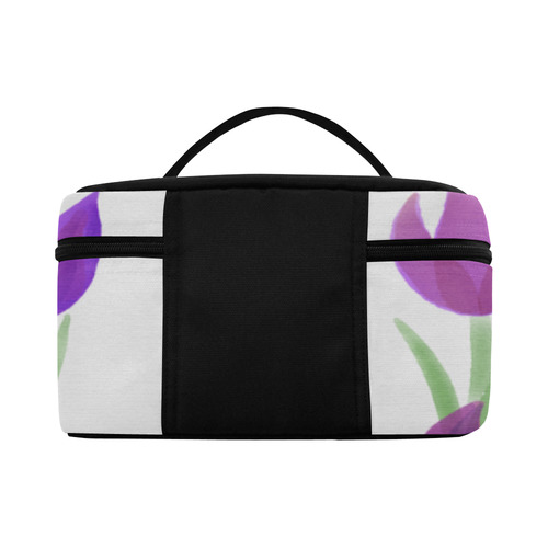 Purple Tulips. Inspired by the Magic Island of Gotland. Cosmetic Bag/Large (Model 1658)